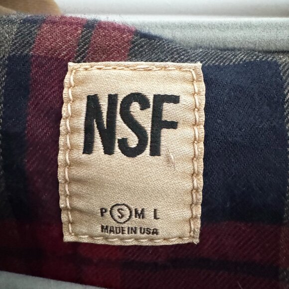 NSF "Rusty" Crop Hooded Corduroy Jacket in "Copper", size Small - Picture 7 of 16